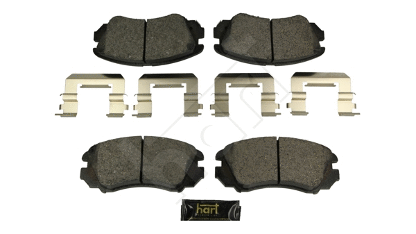 Kit de plaquettes de frein, frein à disque HART 248 975