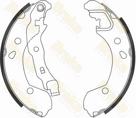 Jeu de mâchoires de frein Brake ENGINEERING SH2594