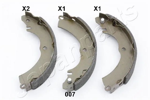 Jeu de mâchoires de frein JAPANPARTS GF-007AF