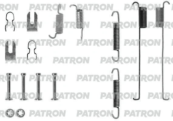 Kit d'accessoires, mâchoire de frein PATRON PSRK0038