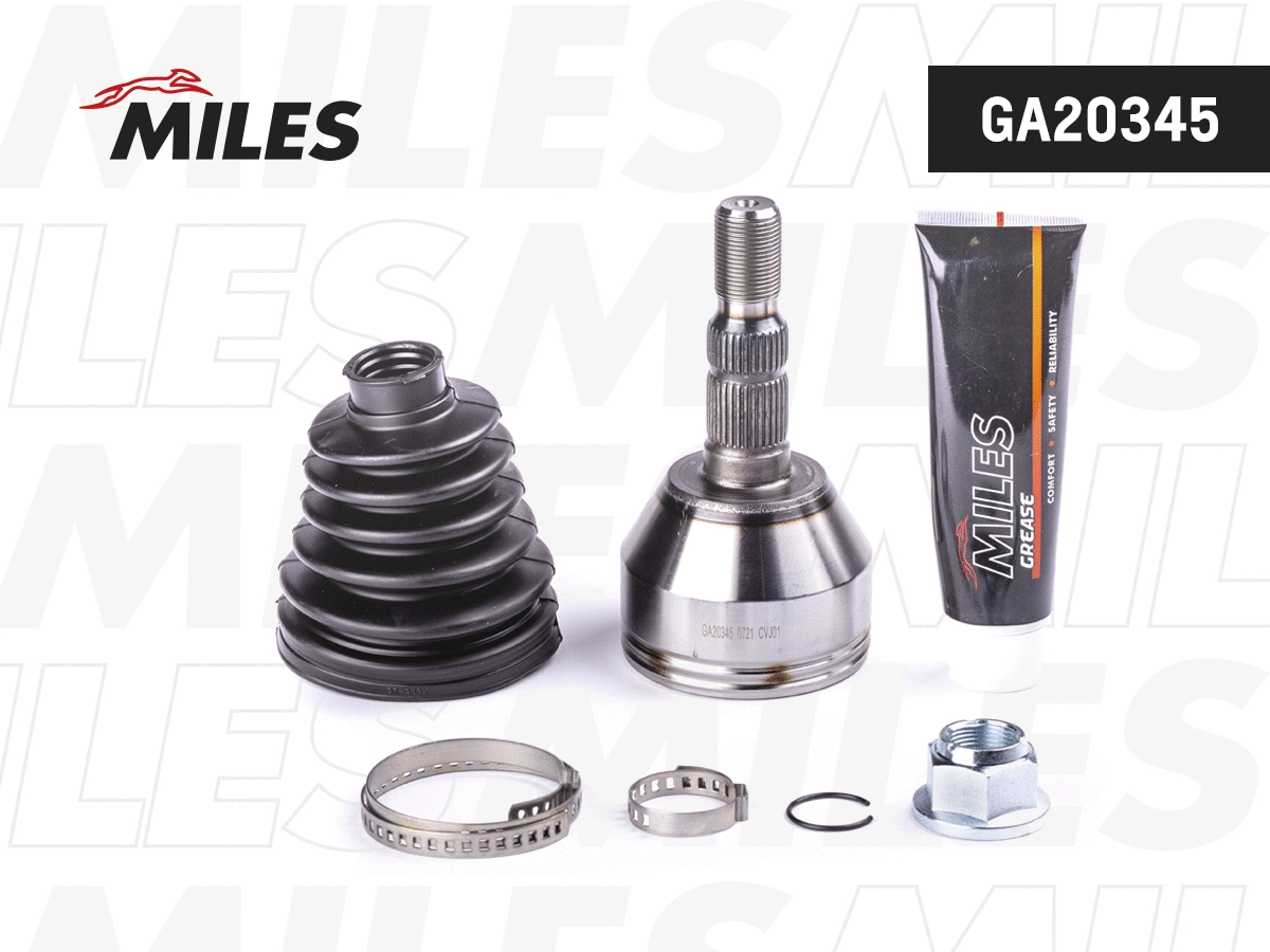 Jeu de joints, arbre de transmission MILES GA20345