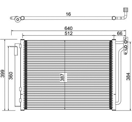 Condenseur, climatisation PowerMax 7110161