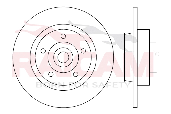 Disque de frein RAICAM RD01550