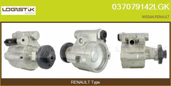 Pompe hydraulique, direction LGK 037079142LGK