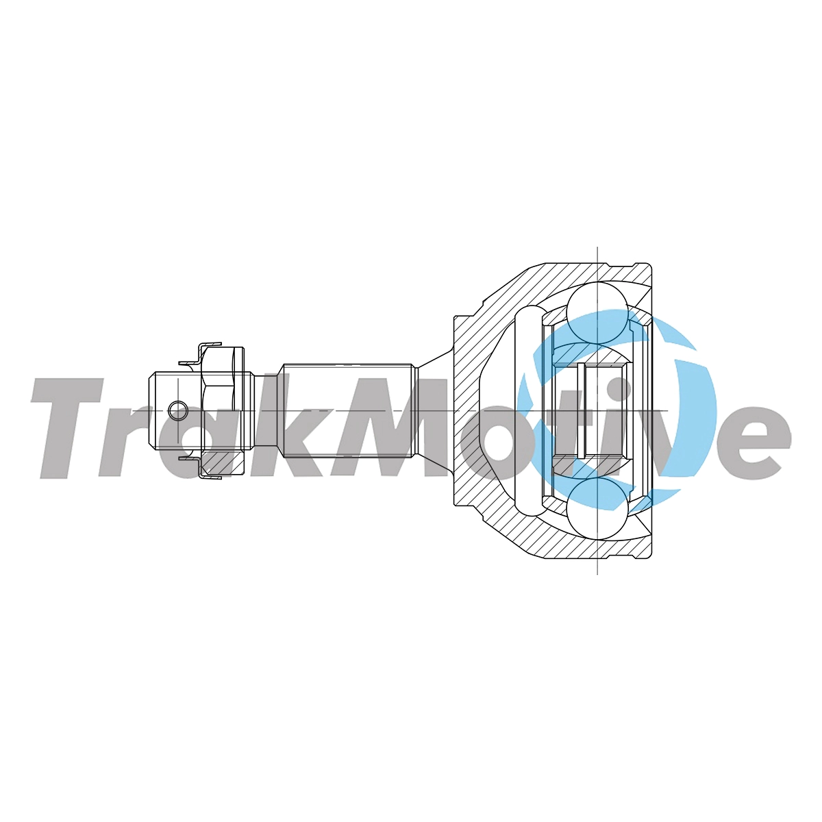 Jeu de joints, arbre de transmission TrakMotive 40-0925