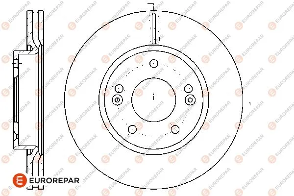 Disque de frein EUROREPAR 1667853680