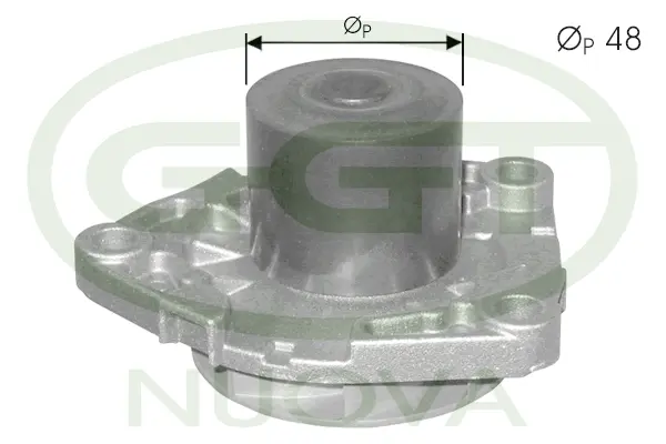Pompe à eau auxiliaire (circuit d'eau de refroidiss.) GGT PA12504