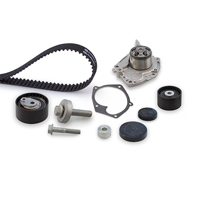 Pompe à eau + kit de courroie crantée GATES-BR WP0063/KS711