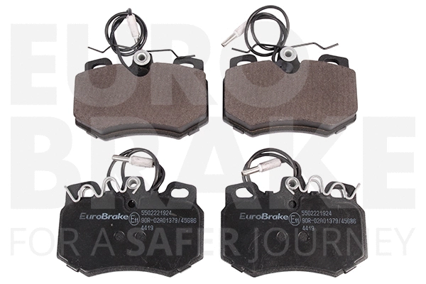 Kit de plaquettes de frein, frein à disque EUROBRAKE 5502221924