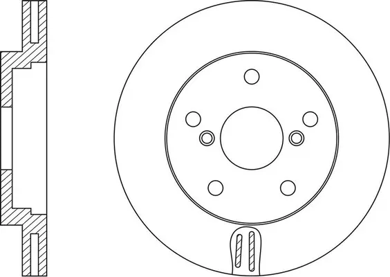 Disque de frein FIT FR0646V