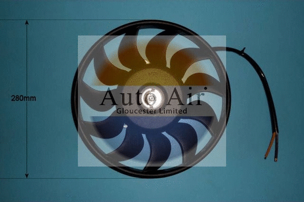 Moteur électrique, ventilateur pour radiateurs AUTO AIR GLOUCESTER 05-1009