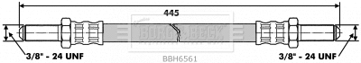 Flexible de frein BORG & BECK BBH6561