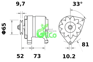 Alternateur GECO A33991