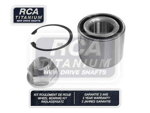 Kit de roulements de roue RCA FRANCE RCAK1357