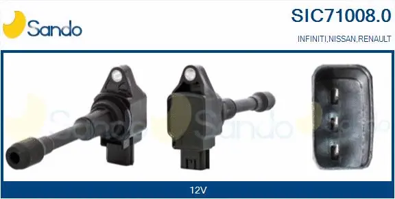 Bobine d'allumage SANDO SIC71008.0