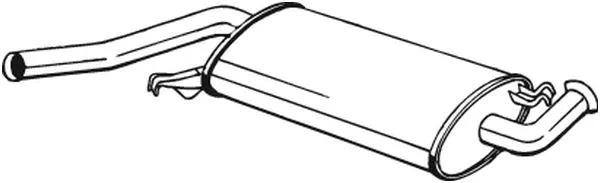Silencieux central BOSAL 105-215