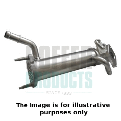 Radiateur, réaspiration des gaz d'échappement HOFFER 7518390E