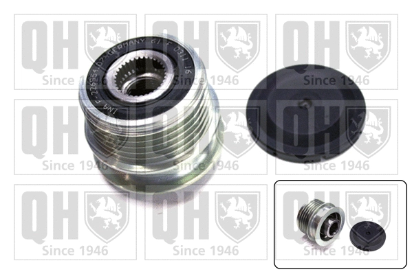Poulie roue libre, alternateur QUINTON HAZELL QTR118