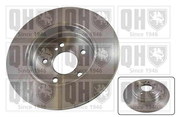 Disque de frein QUINTON HAZELL BDC4541
