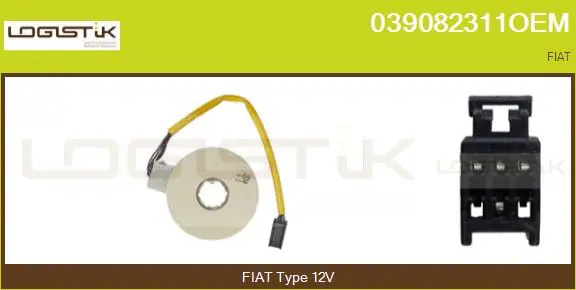 Détecteur de l'angle de braquage LGK 039082311OEM