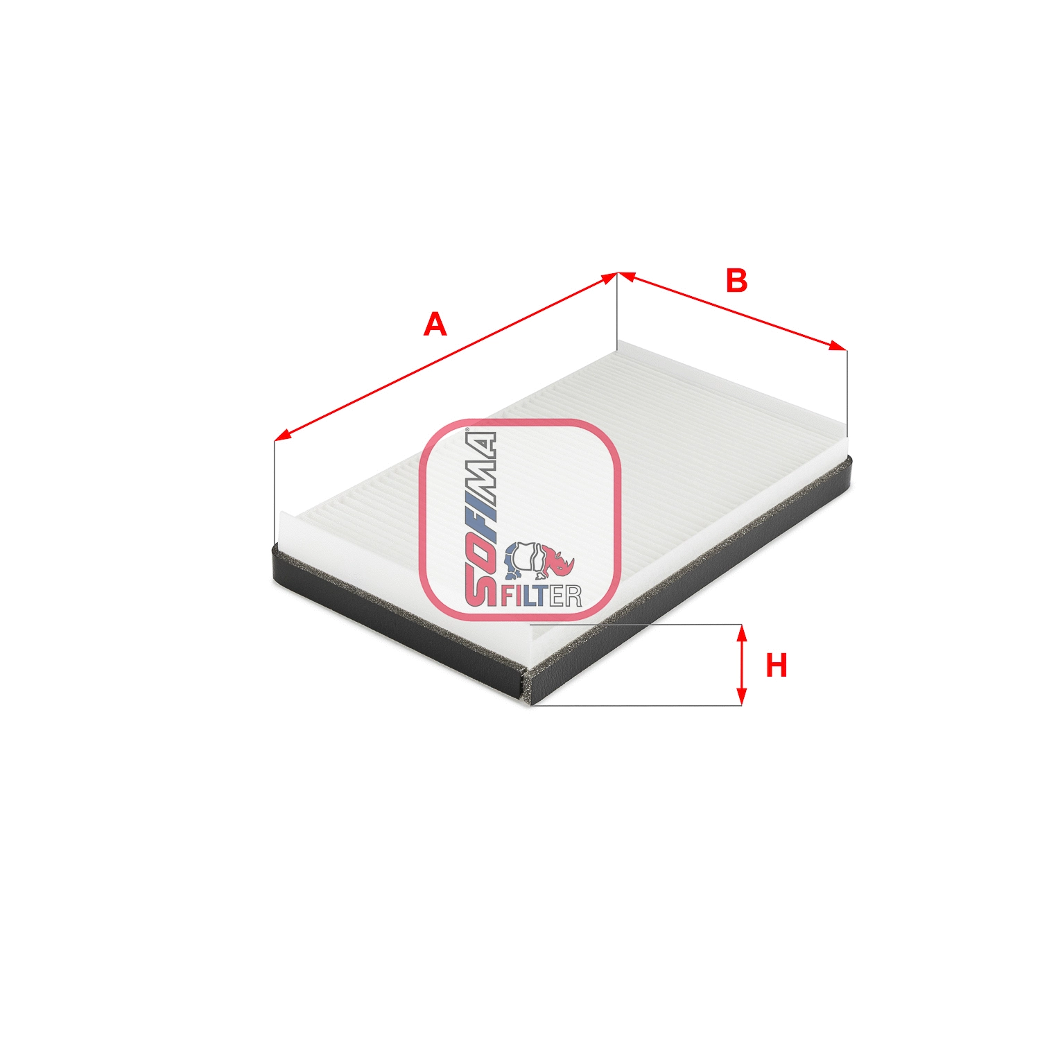 Filtre, air de l'habitacle SOFIMA S 3250 C