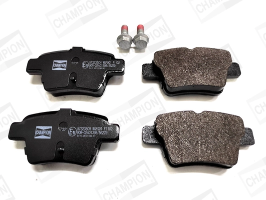Kit de plaquettes de frein, frein à disque CHAMPION 573235CH