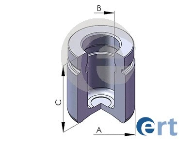 Piston, étrier de frein ERT 150564-C