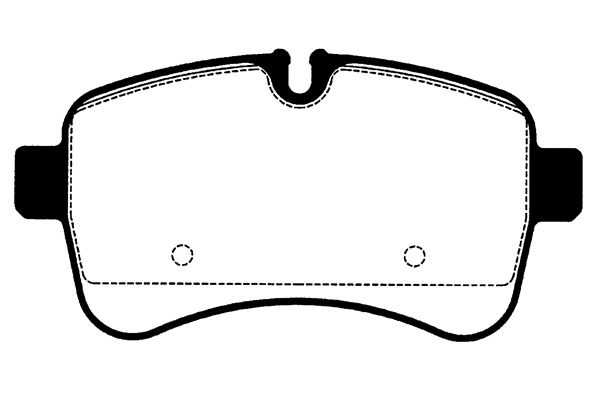 Kit de plaquettes de frein, frein à disque Technika 02201