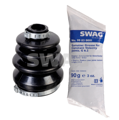 Jeu de joints-soufflets, arbre de commande SWAG 33 10 2773
