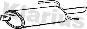 Silencieux arrière KLARIUS 220507