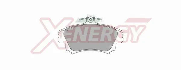 Kit de plaquettes de frein, frein à disque AP XENERGY X40656