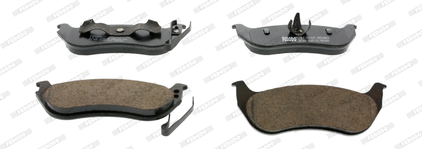 Kit de plaquettes de frein, frein à disque FERODO FDB1660