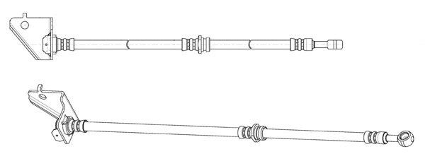 Flexible de frein CEF 512831