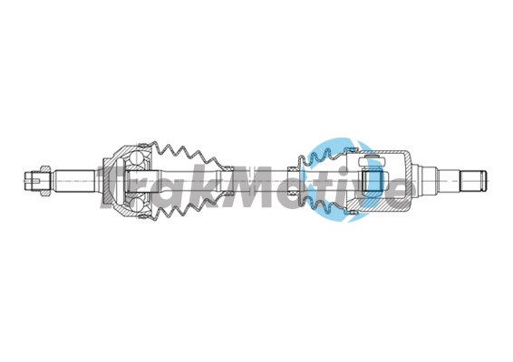 Arbre de transmission AUTOTEAM G301329