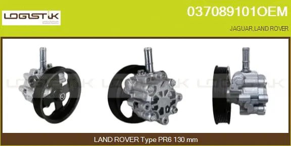 Pompe hydraulique, direction LGK 037089101OEM