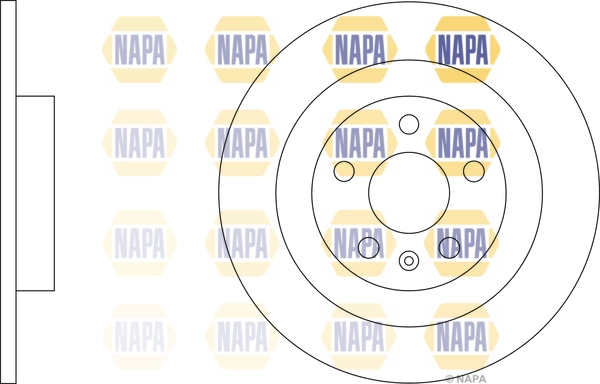 Disque de frein NAPA NBD5885