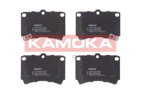Kit de plaquettes de frein, frein à disque KAMOKA JQ1011430