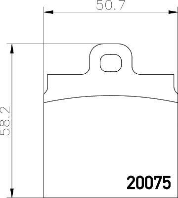 Kit de plaquettes de frein, frein à disque PAGID T0448