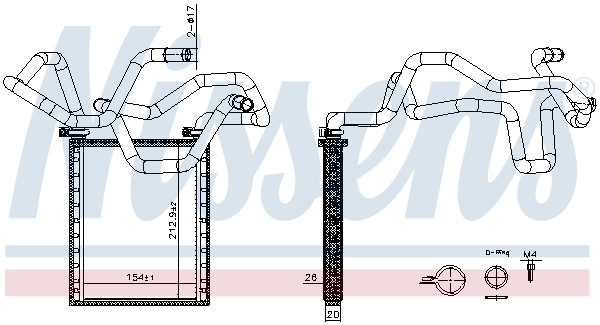 Système de chauffage NISSENS 707305
