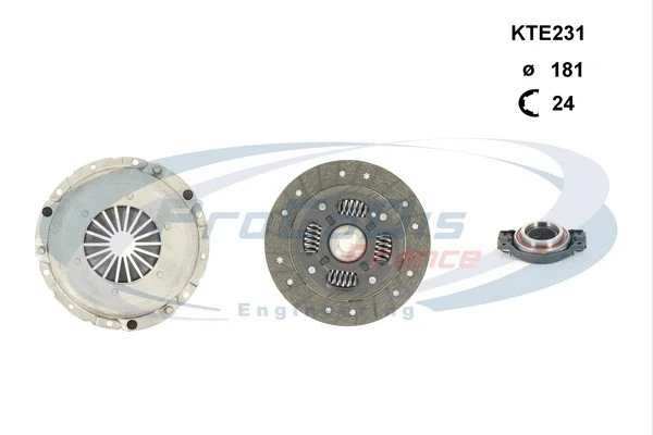 Kit d'embrayage PROCODIS FRANCE KTE231