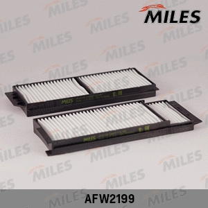 Filtre, air de l'habitacle MILES AFW2199