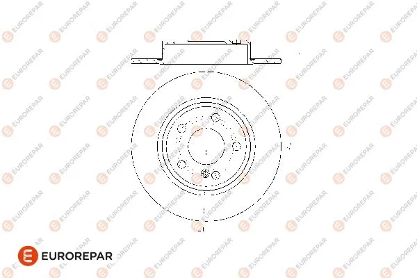 Disque de frein EUROREPAR 1667865480