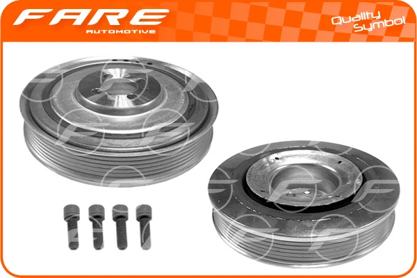 Kit de poulies, vilebrequin FARE SA 4298