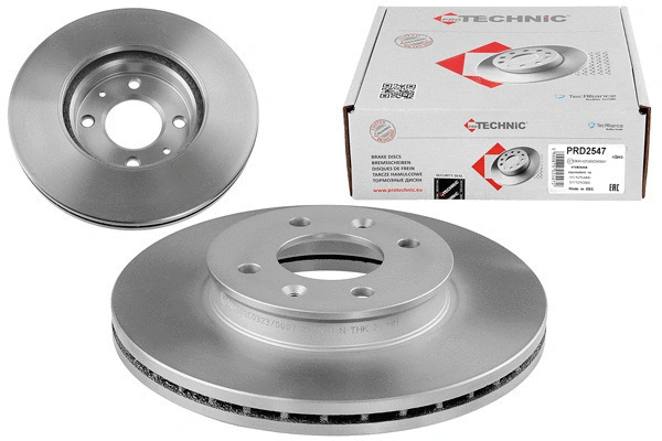 Disque de frein PROTECHNIC PRD2547