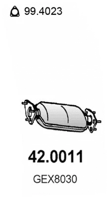 Catalyseur ASSO 42.0011