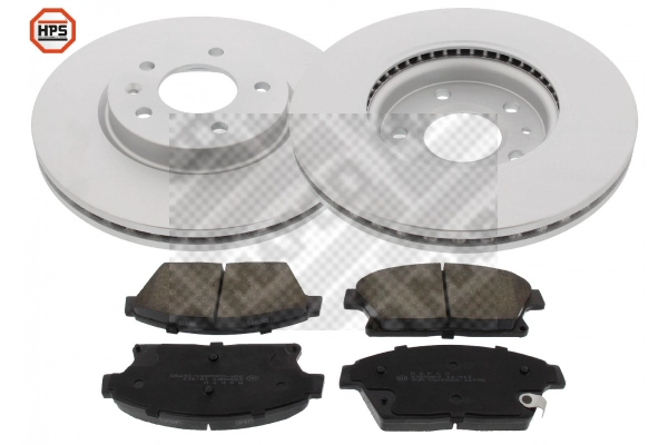 Kit de freins, frein à disques MAPCO 47698HPS
