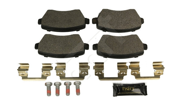 Kit de plaquettes de frein, frein à disque HART 252 297