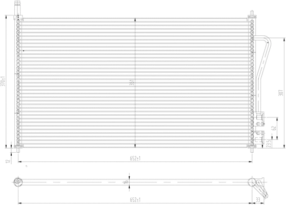 Condenseur, climatisation PowerMax 7110109