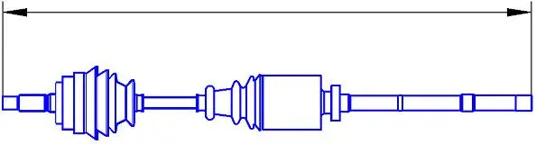 Arbre de transmission SERCORE 22719