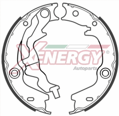 Jeu de mâchoires de frein AP XENERGY X50490